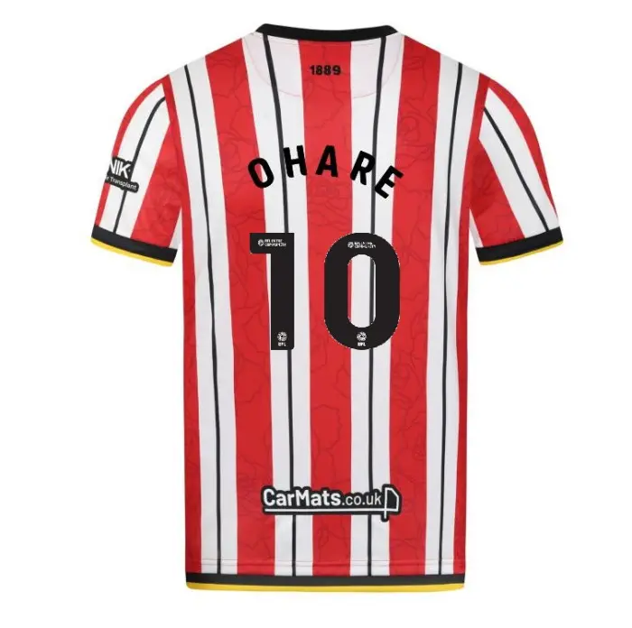 main photo showcasing Junior Home Shirt S/S 24/25 - 10 OHARE