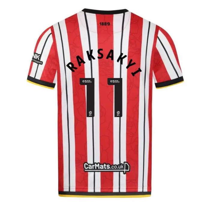 Main View of Junior Home Shirt S/S 24/25 - 11 RAKSAKYI Detailed main image of Junior Home Shirt S/S 24/25 - 11 RAKSAKYI