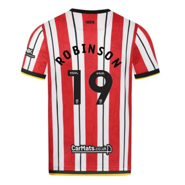 Junior Home Shirt S/S 24/25 - 19 ROBINSON visual highlighting the main view