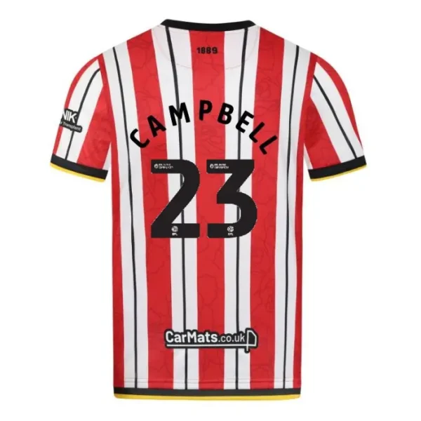 main photo showcasing Junior Home Shirt S/S 24/25 - 23 CAMPBELL