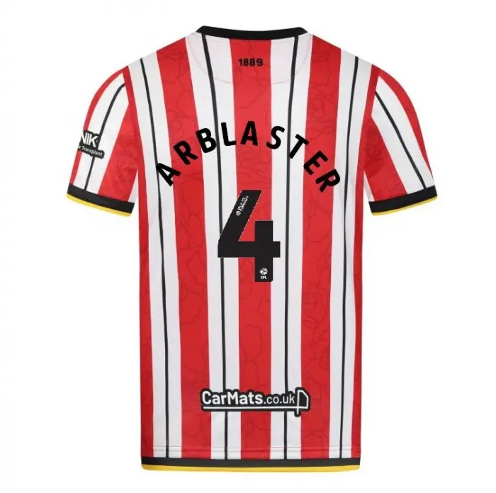 Junior Home Shirt S/S 24/25 - 4 ARBLASTER shown in a main product photo
