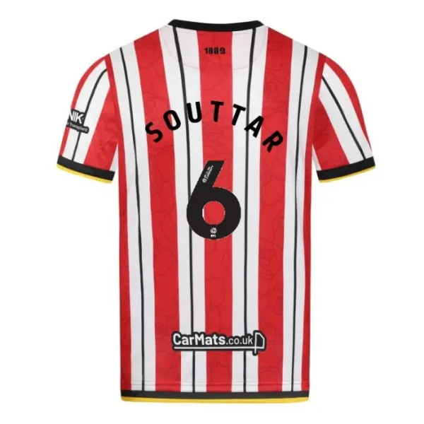 Product photography of Junior Home Shirt S/S 24/25 - 6 SOUTTAR, main
