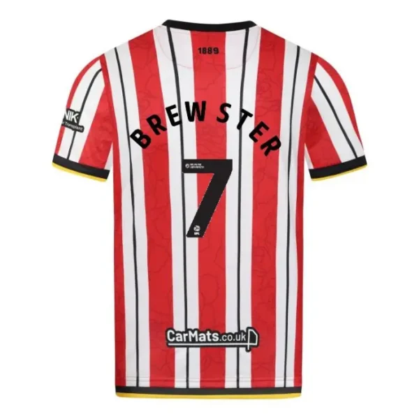 main view of Junior Home Shirt S/S 24/25 - 7 BREWSTER