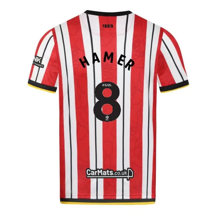 Junior Home Shirt S/S 24/25 - 8 HAMER product image, main