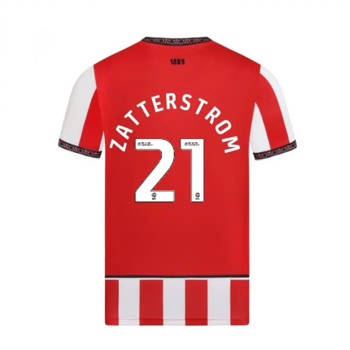 main product shot featuring Junior Home Shirt S/S 25/26 - 21 ZATTERSTROM