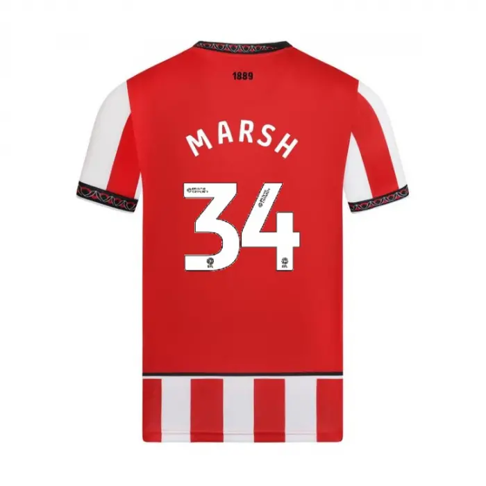 main view of Junior Home Shirt S/S 25/26 - 34 MARSH