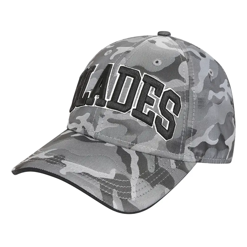Junior Nylon Camo Cap pictured from a alternate angle