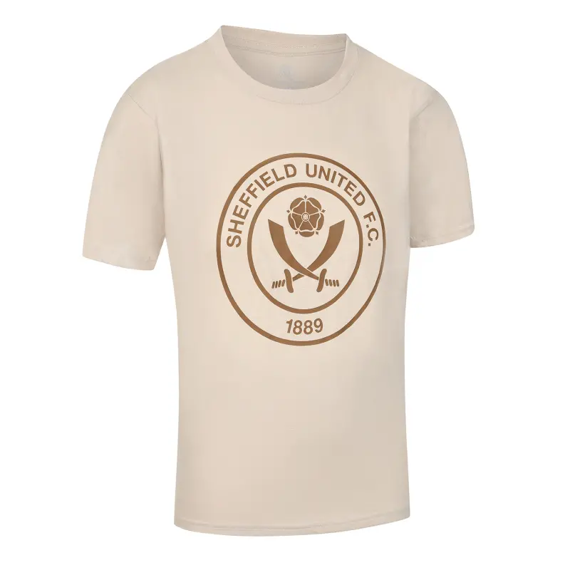 alternate product shot featuring Junior Sheffield United Crest Tee Nude