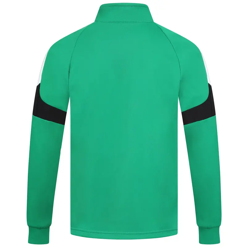 alternate view of Junior Taylor 1/4 Zip 25 G/W/B