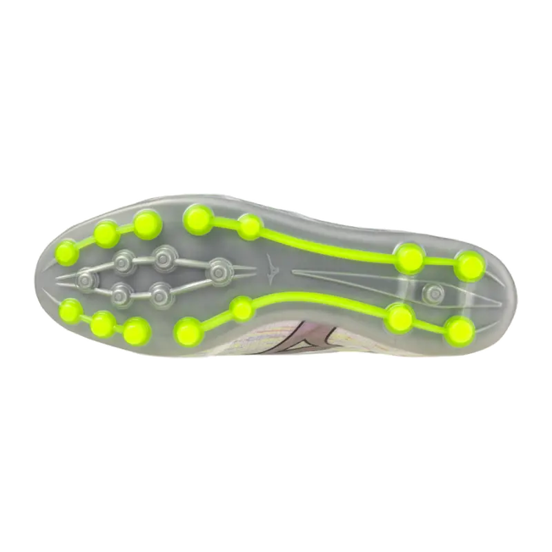 Mizuno MIZUNO A II ELITE AG White/Black Iridescent/Black shown in a alternate product photo