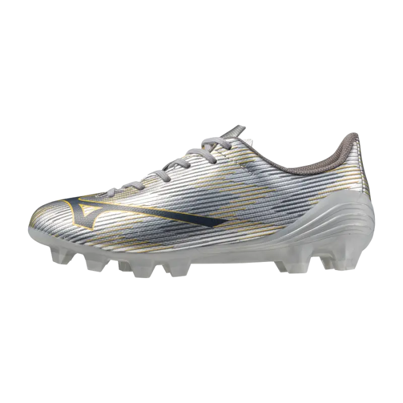 Mizuno MIZUNO A II SELECT JR Galaxy Silver/8605 C/Gold displayed in a main image