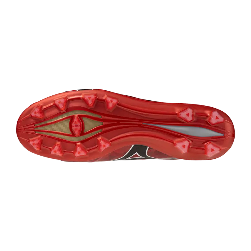 Mizuno MIZUNO ALPHA II ELITE MORELIA 40th Red/Black/Gold shown in a alternate product photo