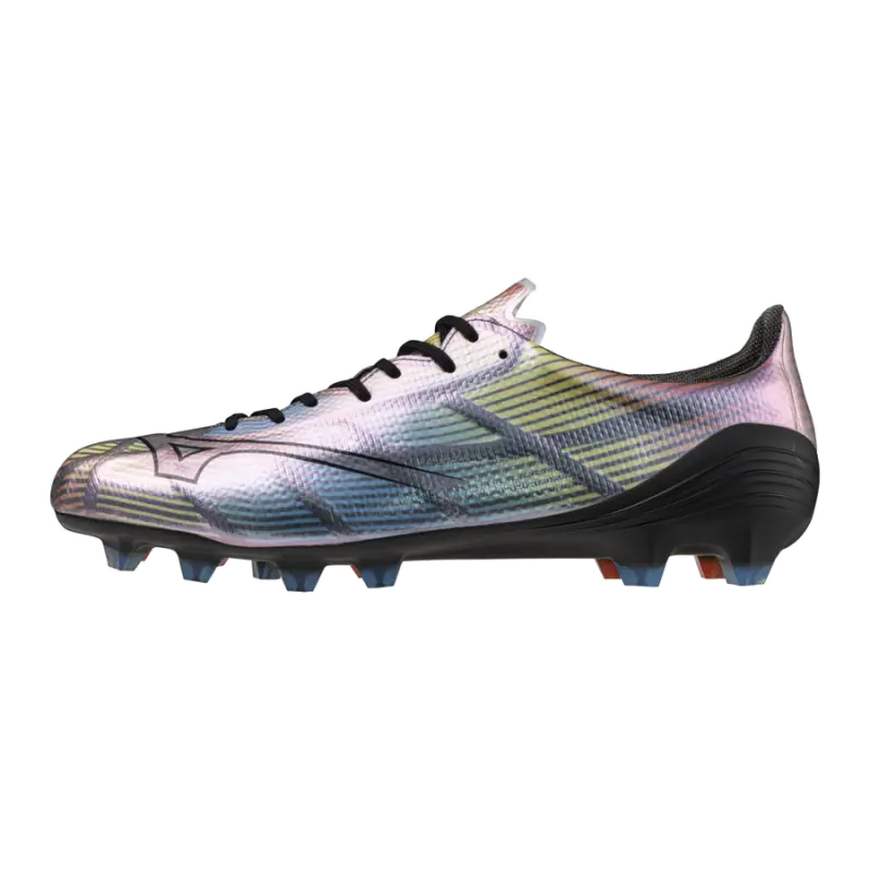 Mizuno MIZUNO ALPHA II JAPAN Black/Galaxy Silver/Black pictured from a main angle