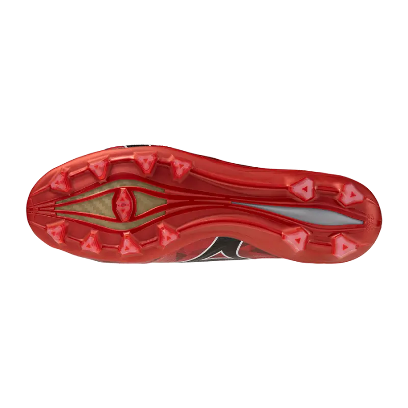 Mizuno MIZUNO ALPHA II JAPAN MORELIA 40th Red/Black/Gold pictured from a alternate angle