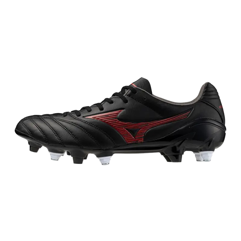 Mizuno MONARCIDA NEO III PRO MIX Black/MORELIA 40th Red – Main Gallery Shot main product shot featuring Mizuno MONARCIDA NEO III PRO MIX Black/MORELIA 40th Red