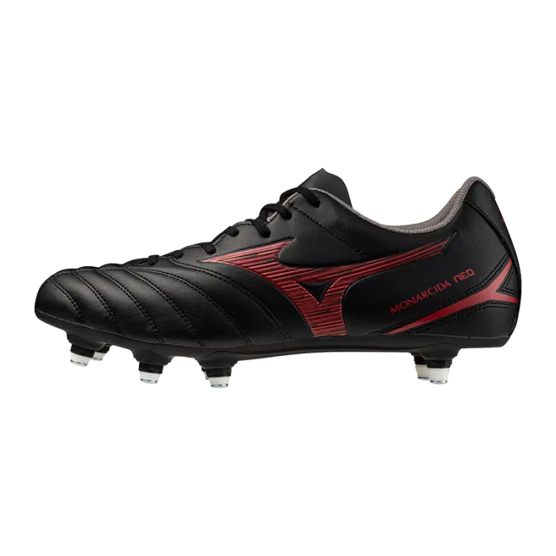 Main Product Shot | Mizuno MONARCIDA NEO III SELECT SI Black/MORELIA 40th Red Mizuno MONARCIDA NEO III SELECT SI Black/MORELIA 40th Red shown in a main product photo