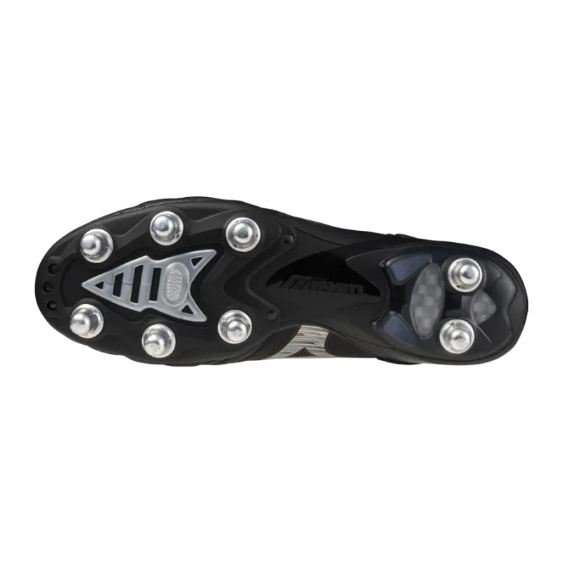 alternate photo showcasing Mizuno MORELIA NEO IV BETA ELITE SI Black/Galaxy Silver/Black