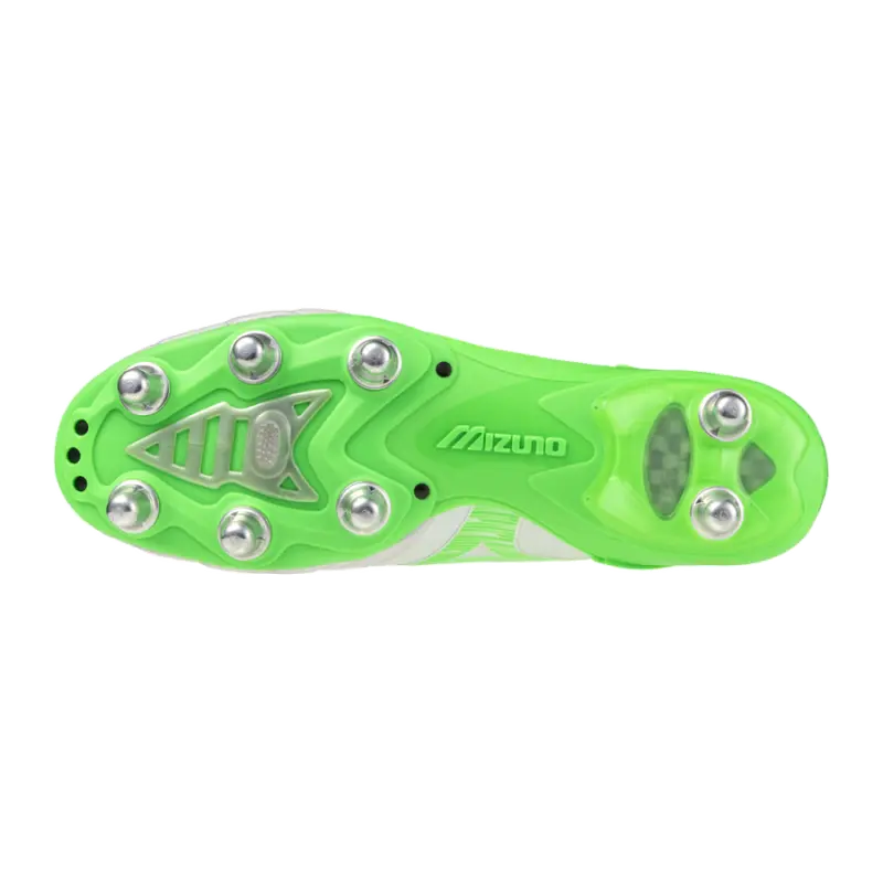 Shop image of Mizuno MORELIA NEO IV BETA ELITE SI White/Neon Green/Cool Gray 3C in alternate view