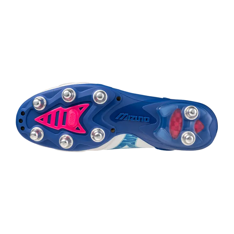 alternate product shot featuring Mizuno MORELIA NEO IV BETA ELITE SI White/Tanager Turquoise/Pink Tetra