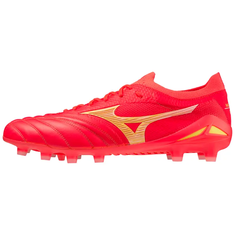 main photo showcasing Mizuno MORELIA NEO IV BETA JAPAN FCoral2/Bolt2/FCoral2