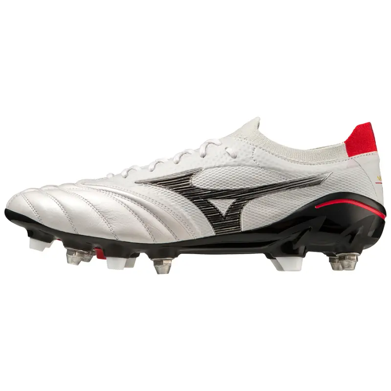 Mizuno MORELIA NEO IV BETA JAPAN MIX White/Black/ChineseRed product image, main