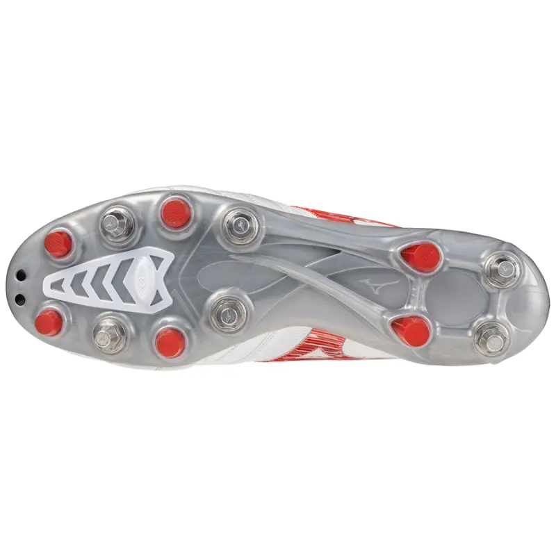 Mizuno MORELIA NEO IV BETA JAPAN MIX White/Radiant Red/ Hot Coral product image, alternate