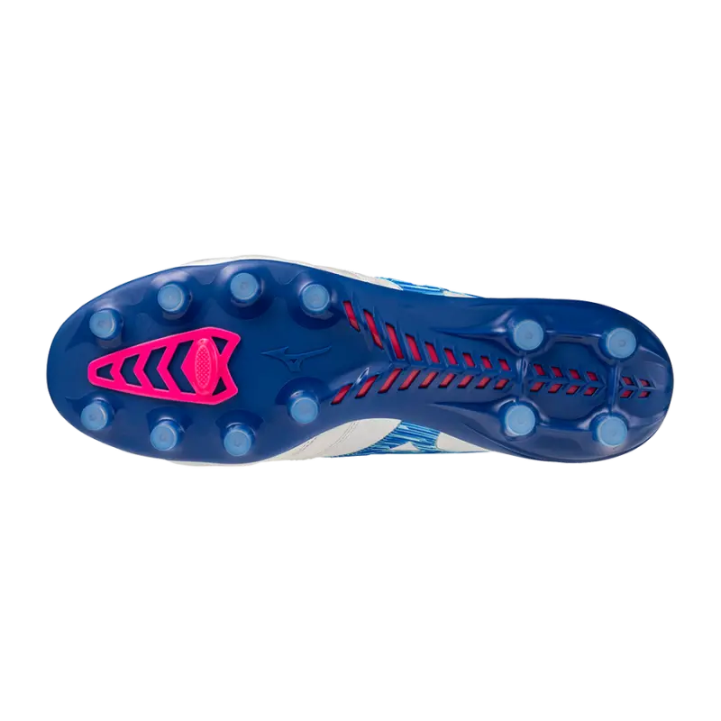 Mizuno MORELIA NEO IV BETA JAPAN White/Tanager Turquoise/Pink Tetra product image, alternate