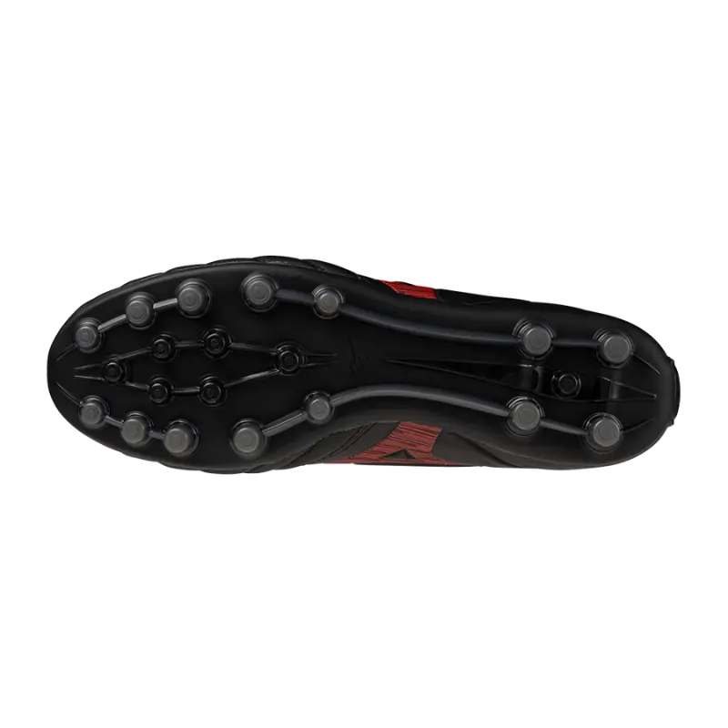 Mizuno MORELIA NEO IV PRO AG Black/MORELIA 40th Red/Black shown in a alternate product photo
