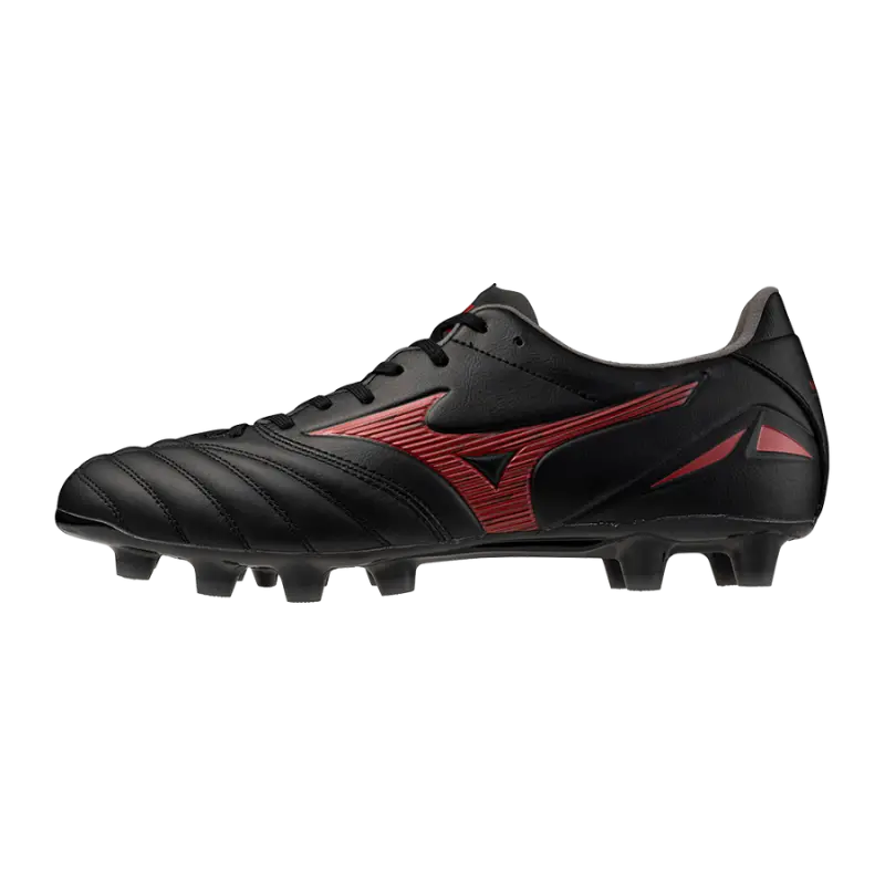 main photo showcasing Mizuno MORELIA NEO IV PRO Black/MORELIA 40th Red/Black