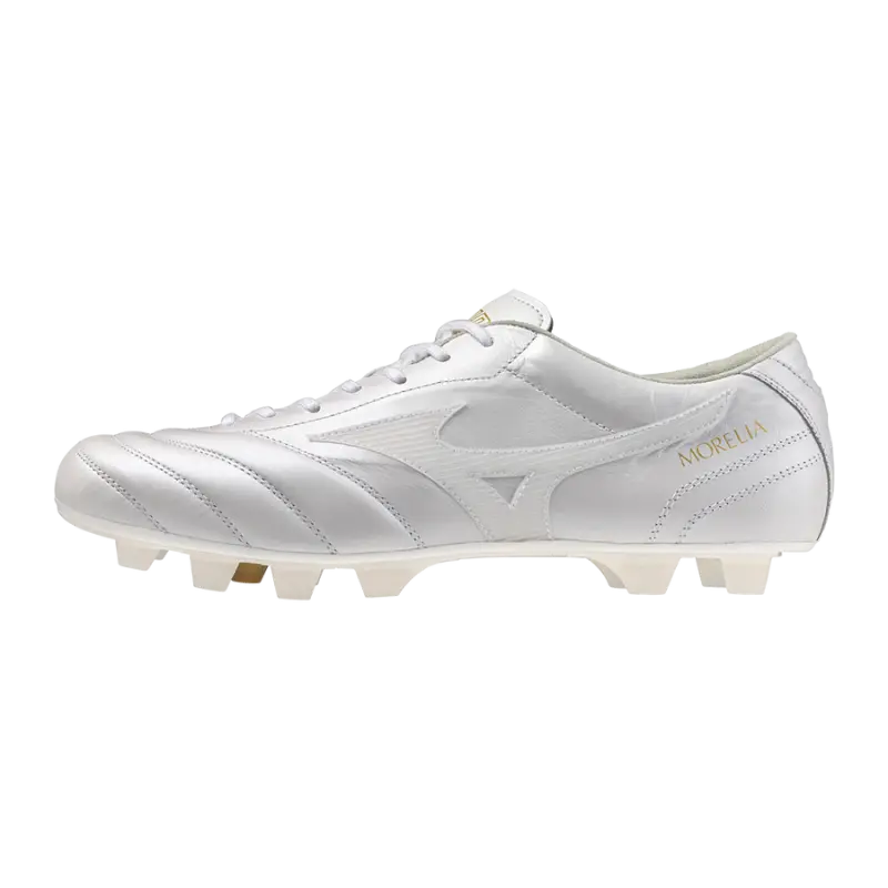 Mizuno MORELIA UL JAPAN 40th White/White/White – Main Detail Photo Mizuno MORELIA UL JAPAN 40th White/White/White displayed in a main image