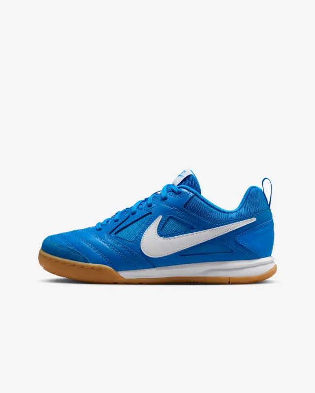 Nike Gato Photo Blue Gum Yellow White (GS) visual highlighting the main view