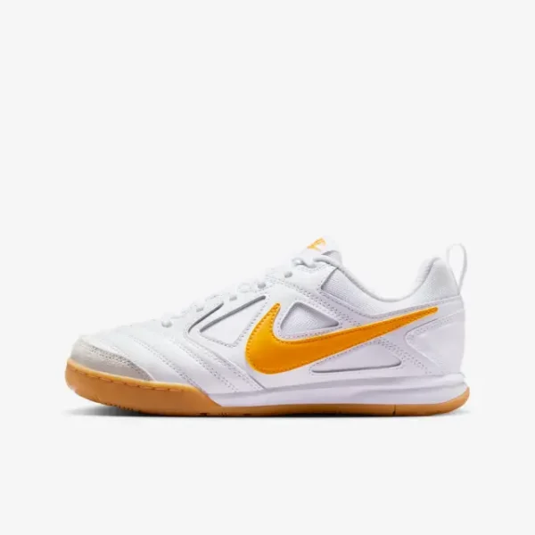 main photo showcasing Nike Gato White Gum Yellow University Gold (GS)