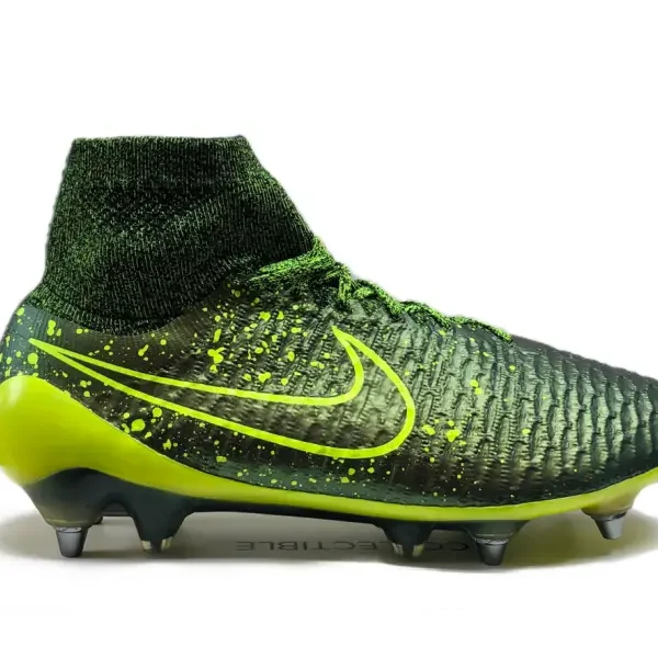 main photo showcasing Nike Magista Obra Electro Flare Pack - Dark Citron / Volt SG Pro