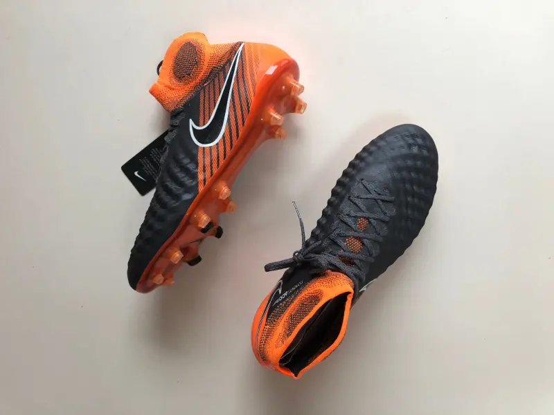 Nike Magista Obra II Elite DF FG Fast AF Dark Grey / Black / Orange product image, alternate
