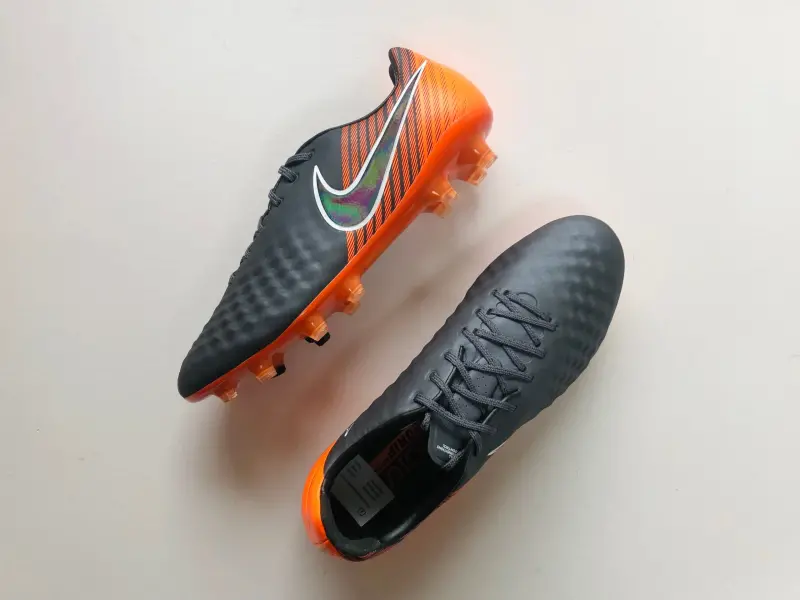 Nike Magista Obra II Elite FG Fast AF - Dark Grey / Total Orange product image, alternate