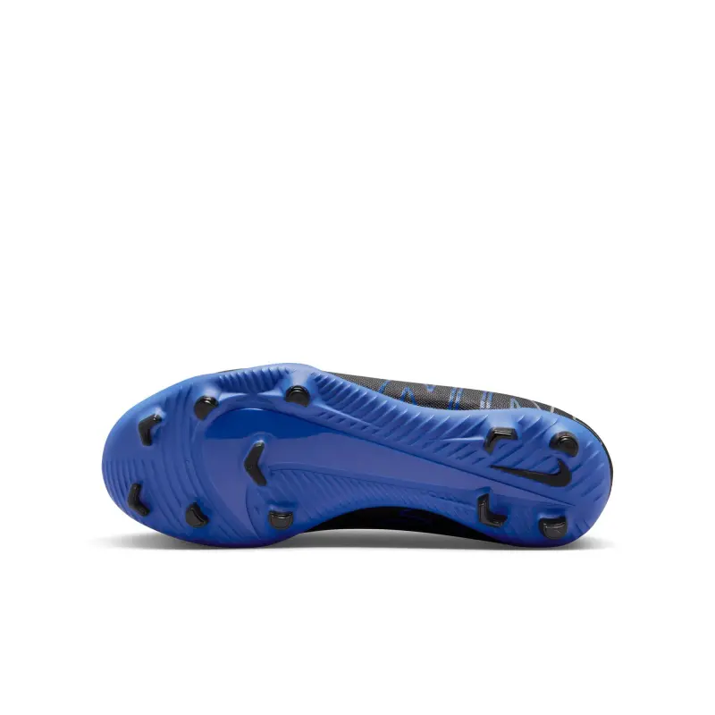 Shop image of Nike Mercurial Vapor 15 Club FG/MG Jr (Black/Blue) in alternate view