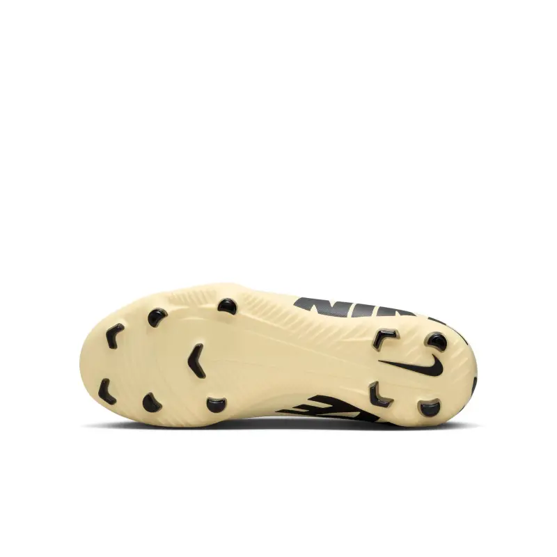 Product photography of Nike Mercurial Vapor 15 Club FG/MG Jr (Lemonade/Black), alternate