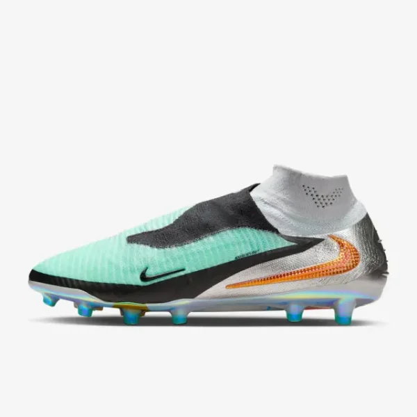 Product photography of Nike Phantom 6 High Elite AG Chrome Black, main