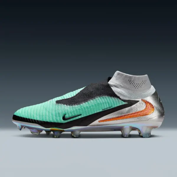 Nike Phantom 6 High Elite FG Chrome Black product image, main