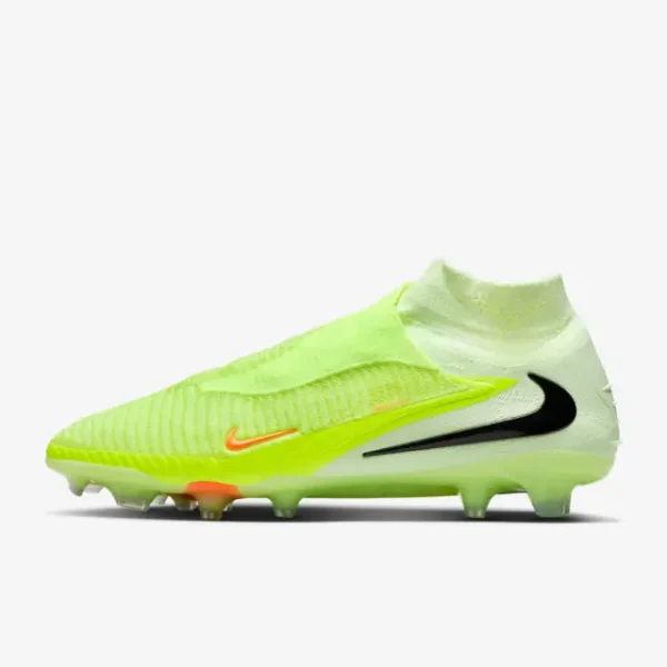 main photo showcasing Nike Phantom 6 High Elite FG Hyper Crimson Limelight