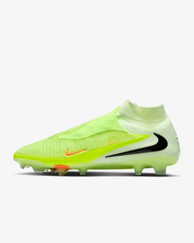 main photo showcasing Nike Phantom 6 High Elite FG Hyper Crimson Limelight