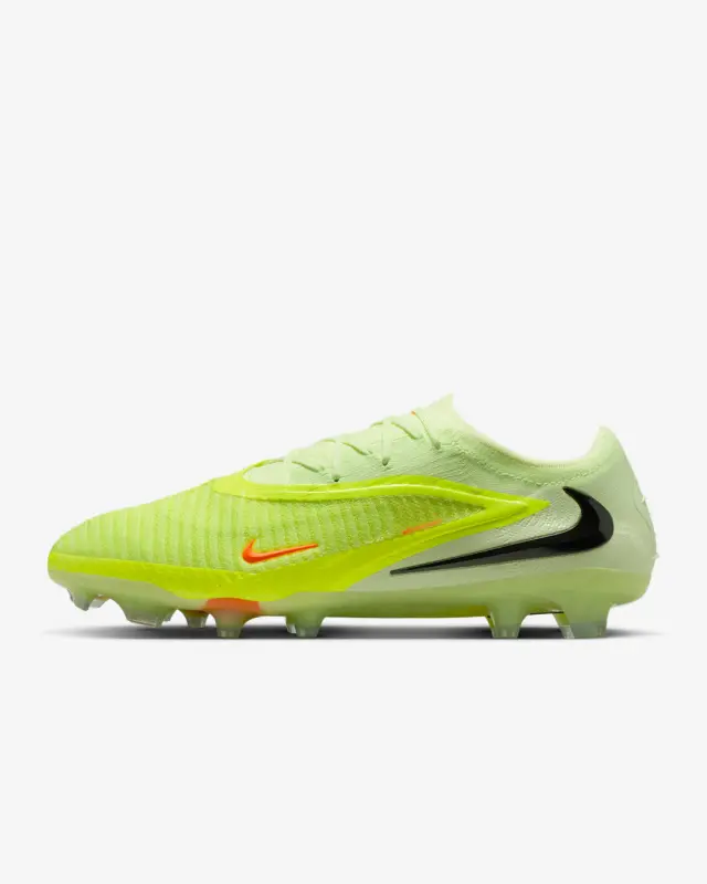 Main View of Nike Phantom 6 Low Elite FG Hyper Crimson Limelight Nike Phantom 6 Low Elite FG Hyper Crimson Limelight displayed in a main image