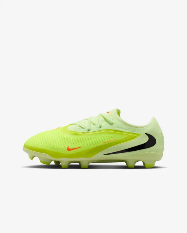 Main View of Nike Phantom 6 Low Pro MG Limelight Hyper Crimson (GS) Nike Phantom 6 Low Pro MG Limelight Hyper Crimson (GS) displayed in a main image