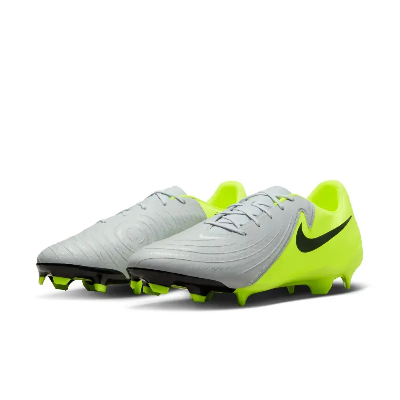 main view of Nike Phantom GX 2 Academy FG/MG (Gray/Volt)