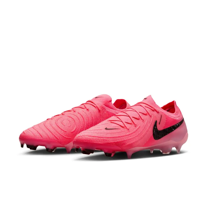 Nike Phantom GX 2 Elite FG (Pink/Black) shown in a main product photo