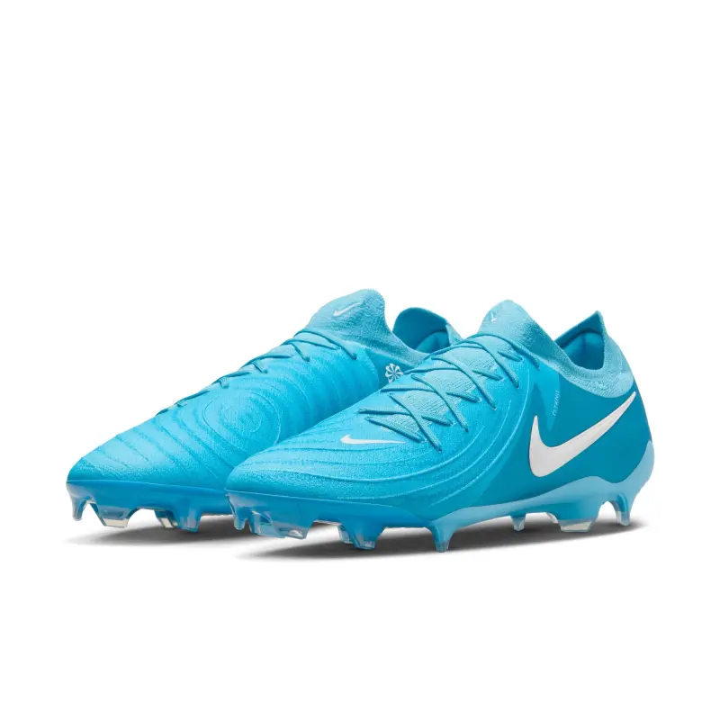 Nike Phantom GX 2 Pro FG (Blue) displayed in a main image