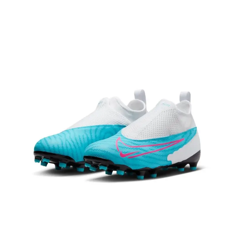main view of Nike Phantom GX Academy DF FG/MG Jr (Sky/White)