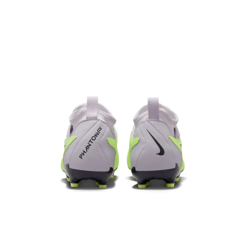 alternate photo showcasing Nike Phantom GX Academy DF FG/MG Jr (Volt/Gray)