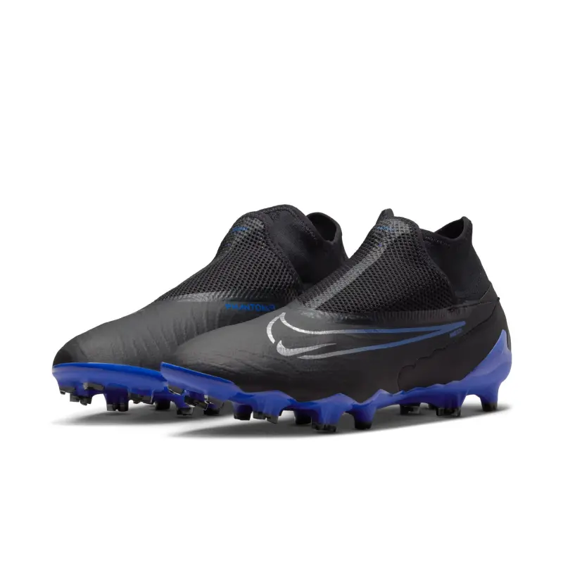 main photo showcasing Nike Phantom GX Pro DF FG (Black/Blue)