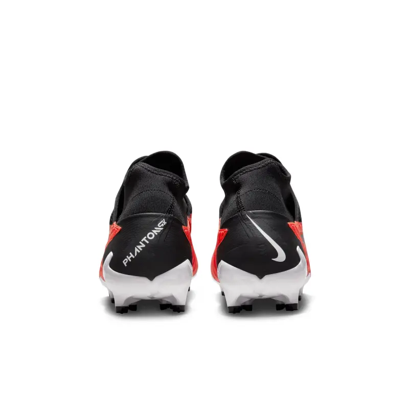 Nike Phantom GX Pro DF FG (Crimson/Black) pictured from a alternate angle